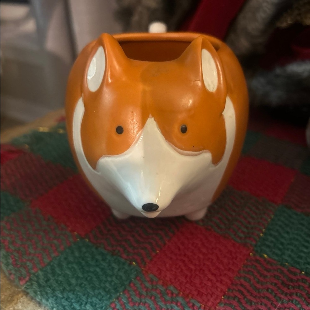 Urban Outfitters /UO Home Welsh Corgi Dog Ceramic mug